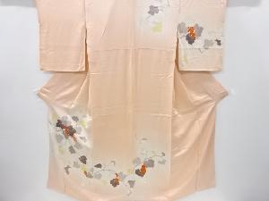 アンティーク　蔦の実模様刺繍着物